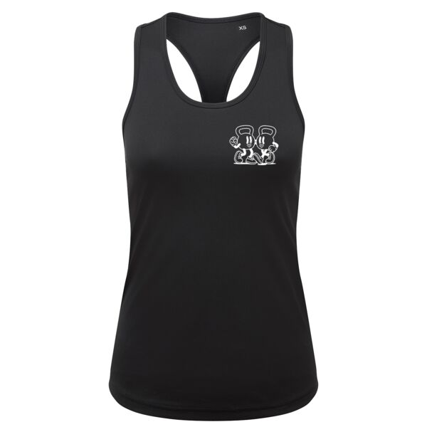 Women’s Recycled Performance Slim Racerback Vest Thumbnail